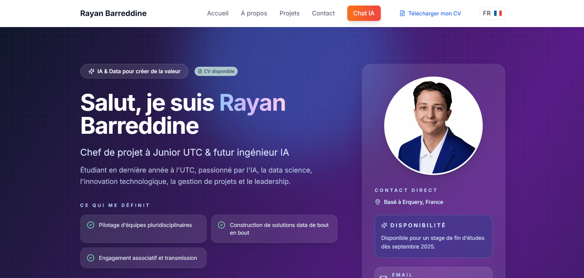 Ce merveilleux site portfolio